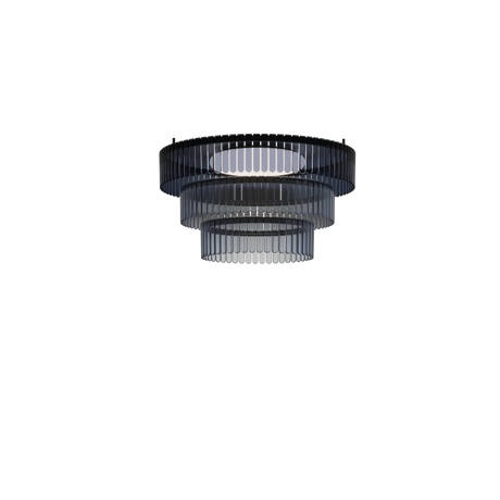 Plafón LedsC4 Scarlett Circular Surface Chandelier grande LED Ø93+Ø73+Ø53cm SCSC-CBA-LALALB-OSV