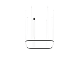 Lámpara de techo colgante LedsC4 Geometric Square Recessed 1600x1600mm grande QS5X-00V9AZDU05