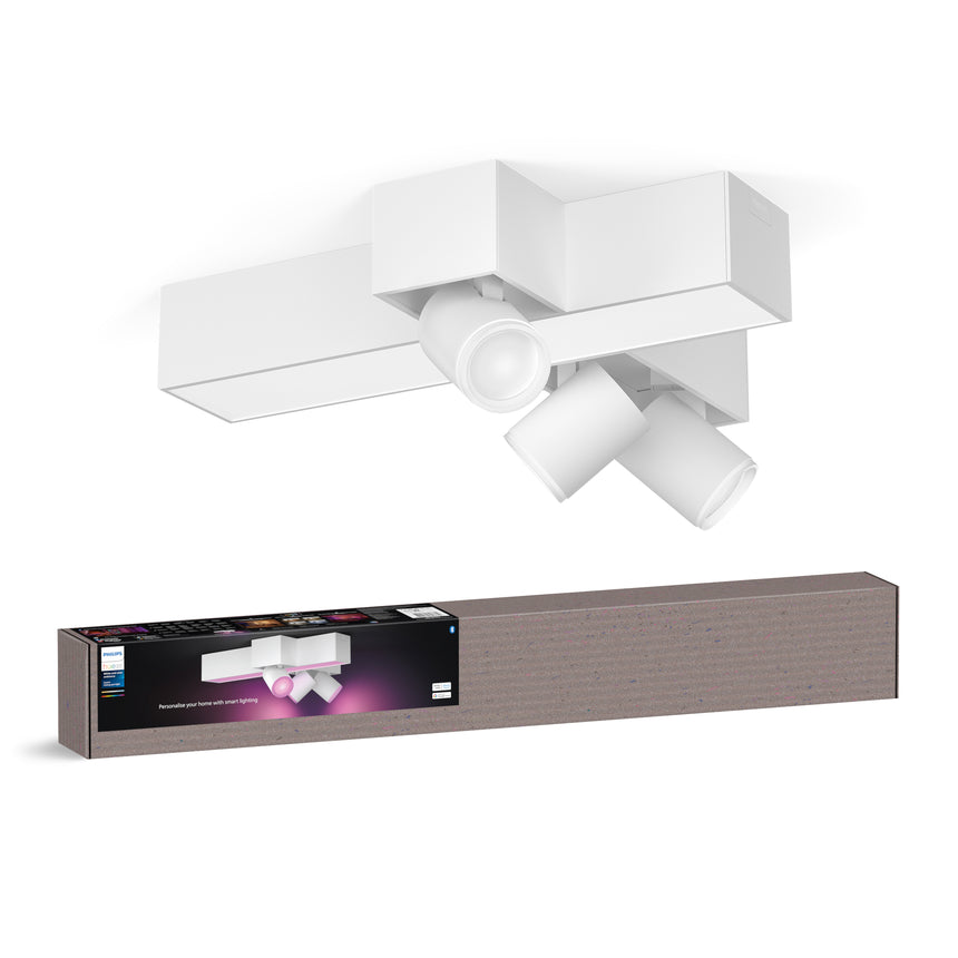 Philips Hue White and Color Ambiance Foco Centris blanco RGBW 25W 2960lm 8720169318731