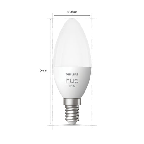 Philips Hue White Bombilla White E14 6W 871951432066600 470lm - imagen 5