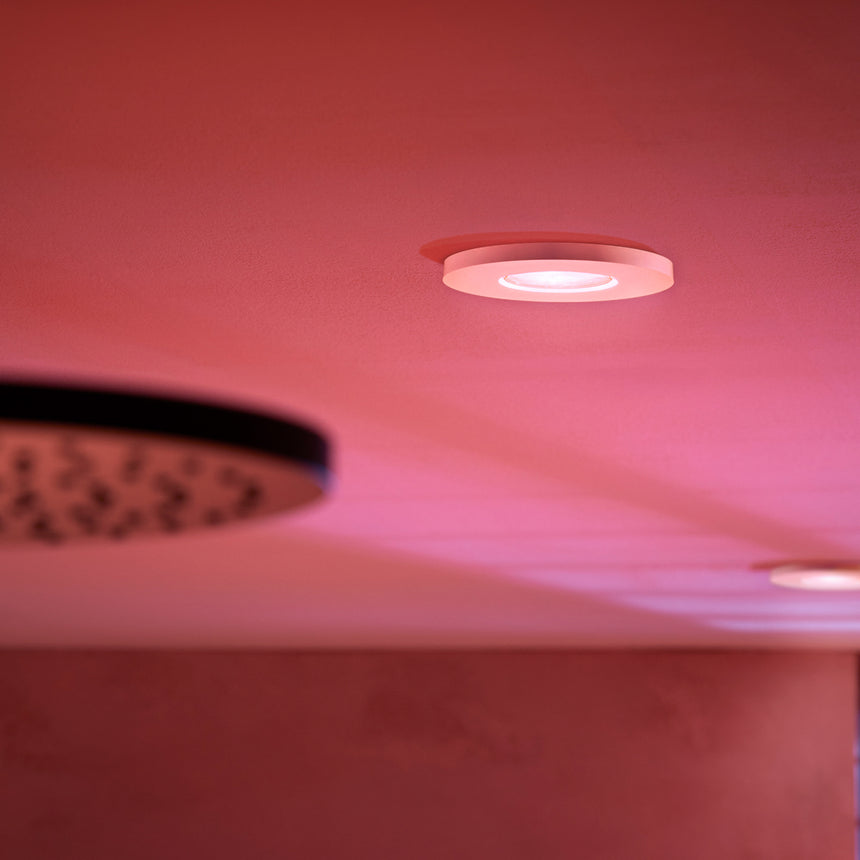 Philips Hue White and Color Ambiance Empotrable Xamento blanco RGBW 4,2W IP44 8721103072849