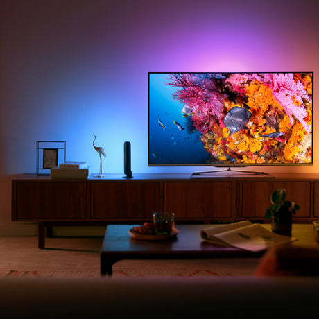 Philips Hue White and Color Ambiance Lámpara de mesa Play negro RGBW 7W 7820330P7 530lm - imagen 5