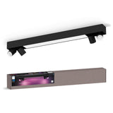 Philips Hue White and Color Ambiance Foco Centris negro RGBW 40W 4400lm 8720169318557