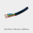 ACB Easy Link Cable PVC 3 Polos 850mm ON/OFF K2005140N