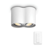 Philips Hue Foco Pillar blanco White Ambiance 4,2W 400lm (2 uds) 8720169320178 - vista alternativa