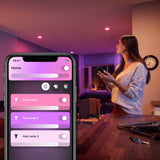 Philips Hue White and Color Ambiance Empotrable centura negro RGBW 4,2W (3 uds) 8720169318977 - imagen 3