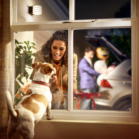 Philips Hue White Aplique de pared Lucca grafito White 9W IP44 1740193P0 806lm - imagen 4