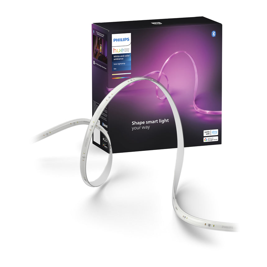 Philips Hue White and Color Ambiance RGBW Tira LED Essential lightstrip blanco RGBW 20W 8720169326699