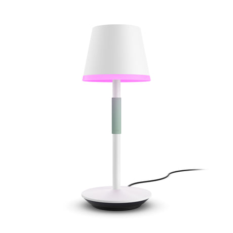 Philips Hue White and Color Ambiance Lámpara de mesa Go blanco RGBW 6W IP54 530lm 40457100 - vista alternativa
