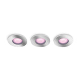 Philips Hue White and Color Ambiance Foco Xamento cromo RGBW 4,2W IP44 (3 uds) 87201