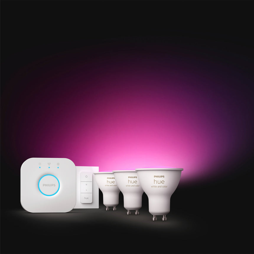 Philips Hue White and Color Ambiance Kit de inicio blanco RGBW 4,2W 872016925450300 (5 uds)