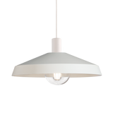 ACB Evelyn Lámpara de techo colgante 3906/45 Blanco, Kit Blanco Text., LED E27 15W, C3906081B