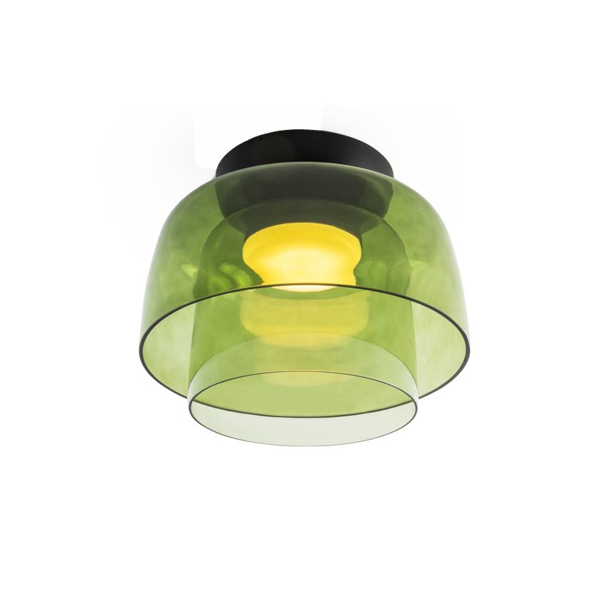Plafón LedsC4 Levels Ceiling LED 2 luces Ø32+Ø22cm 15-A134-05-08