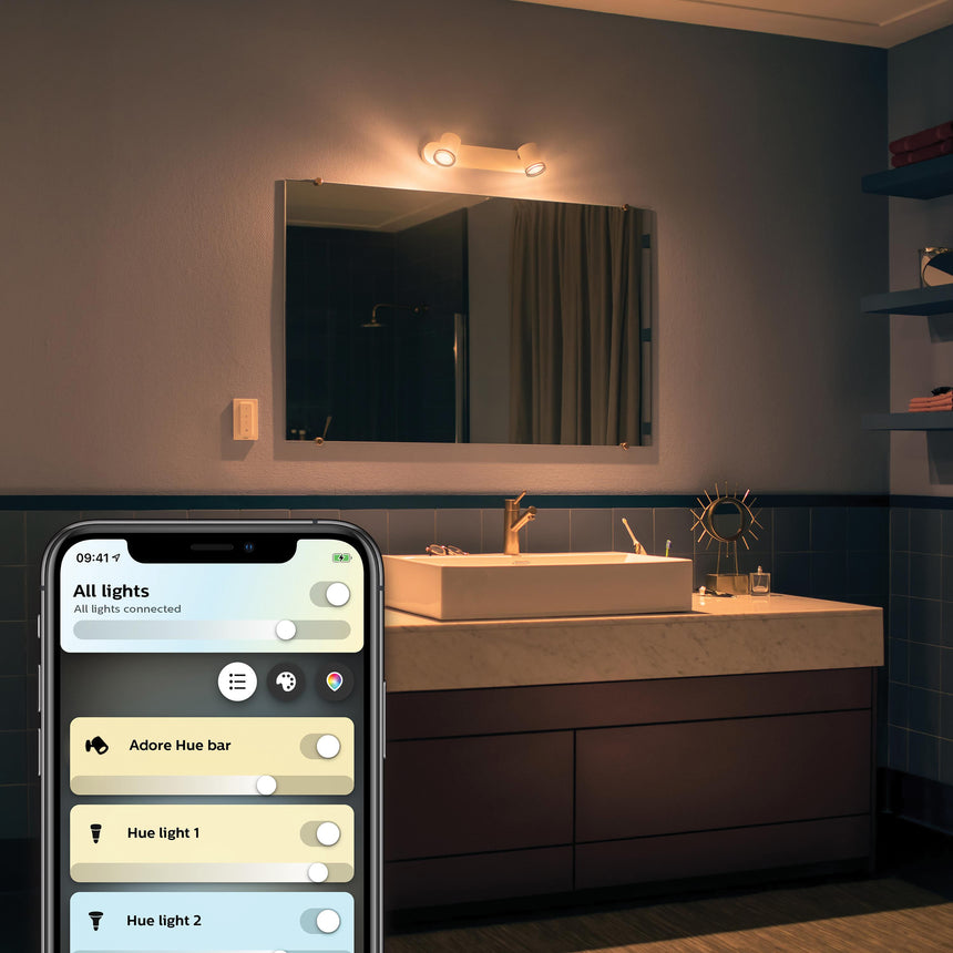 Philips Hue Foco Adore blanco White Ambiance 5W IP44 350lm 34087900 - imagen 3
