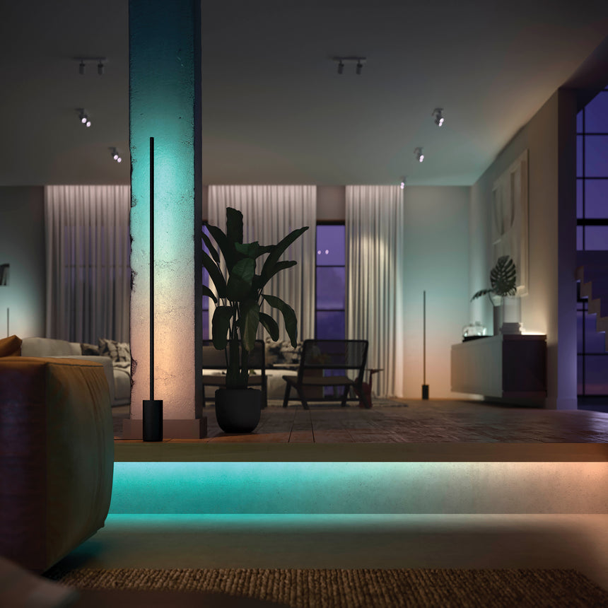 Philips Hue White and Color Ambiance Tira LED Gradient blanco RGBW 20W 1800lm 33996500 - imagen 5