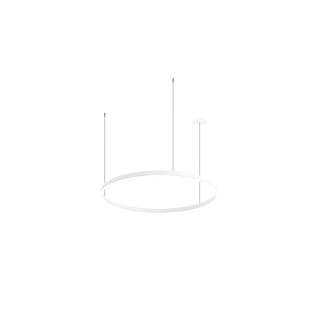 Lámpara de techo colgante LedsC4 Circular Downward Recessed grande LED Ø120cm CS5B-00V9AZDU14