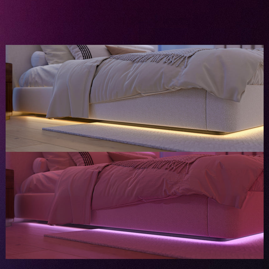 Philips Hue White and Color Ambiance Tira LED flux ledstrip blanco RGBW 12W 8721103087812