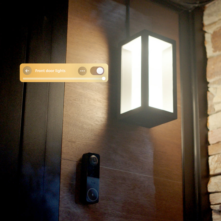 Philips Hue Security Cámara inteligente Secure hue negro IP54 87201