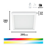 WiZ White and Color Ambiance Plafón RGBW 12W 1600lm 0169077928 - vista alternativa | Philips