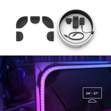 Philips Hue White and Color Ambiance Tira LED Play Gradient transparente RGBW 18W