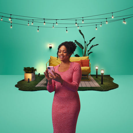 WiZ Lámpara de Negro mesa Elpas 5W 320lm 8720169071797 - imagen 9 | Philips