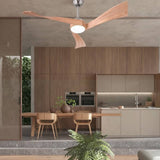 Fabrilamp Janubi Ventilador Dc 18w Niq/haya 3 Asp.6 Vel.Reg.x132d Remoto, memoria y Temp.3000-4000-6000k 173491342