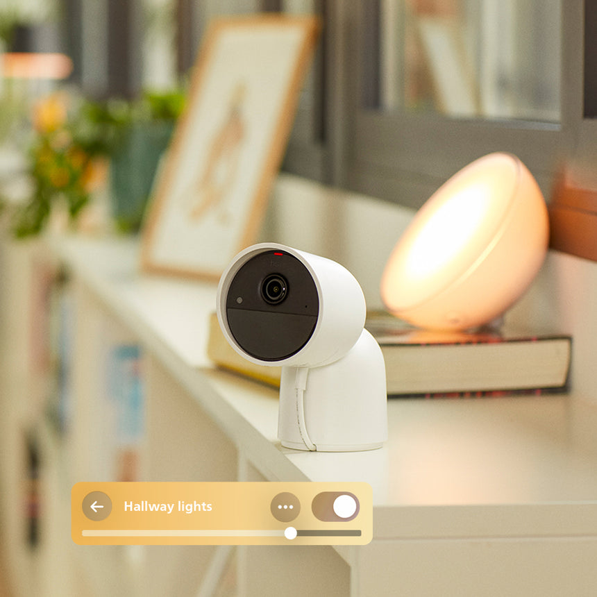 Philips Hue Security Cámara inteligente Secure blanco IP65 8721103045775