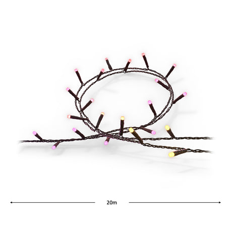 Philips Hue White and Color Ambiance Guirnalda festavia negro RGBW 14W IP54 120lm 8720169246621