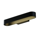 Lámpara de pared aplique ACB Gala negro texturado regulable A3189073NDT