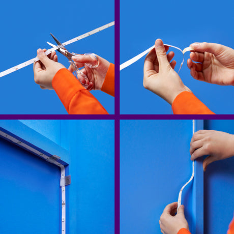 WiZ White and Color Ambiance Tira LED RGBW 12W 8720169077669 - imagen 5 | Philips