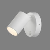 ACB Gina Aplique 16/3874 Blanco texturado, LED GU10 8W, I, Orientable, Con interruptor A38741B