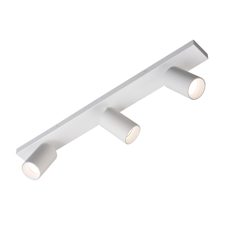 ACB Gina Ceiling Light 3874/R3 Textured White, LED GU10 3x8W, Adjustable P3874R30B