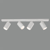 ACB Gina Plafón 3874/R4 Blanco Texturado, LED GU10 4x8W, , Orientable P3874R40B