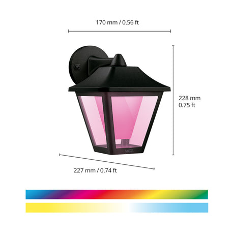 WiZ Aplique Negro 10W 1000lm 8720169076181 - vista alternativa | Philips