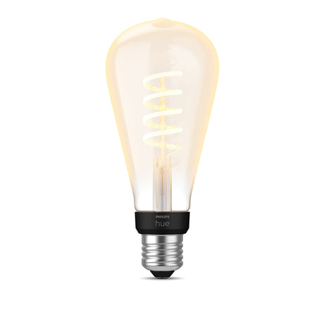 Philips Hue Bombilla filament White Ambiance E27 7W 871951430150400 550lm - vista alternativa