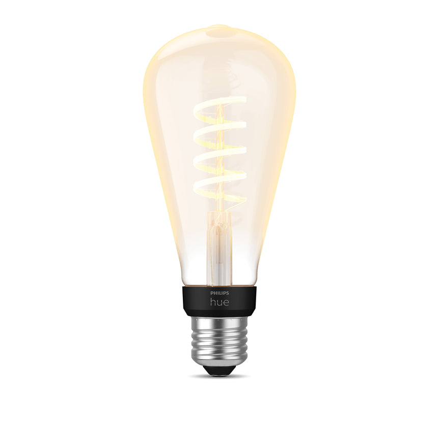 Philips Hue Bombilla filament White Ambiance E27 7W 871951430150400 550lm - vista alternativa