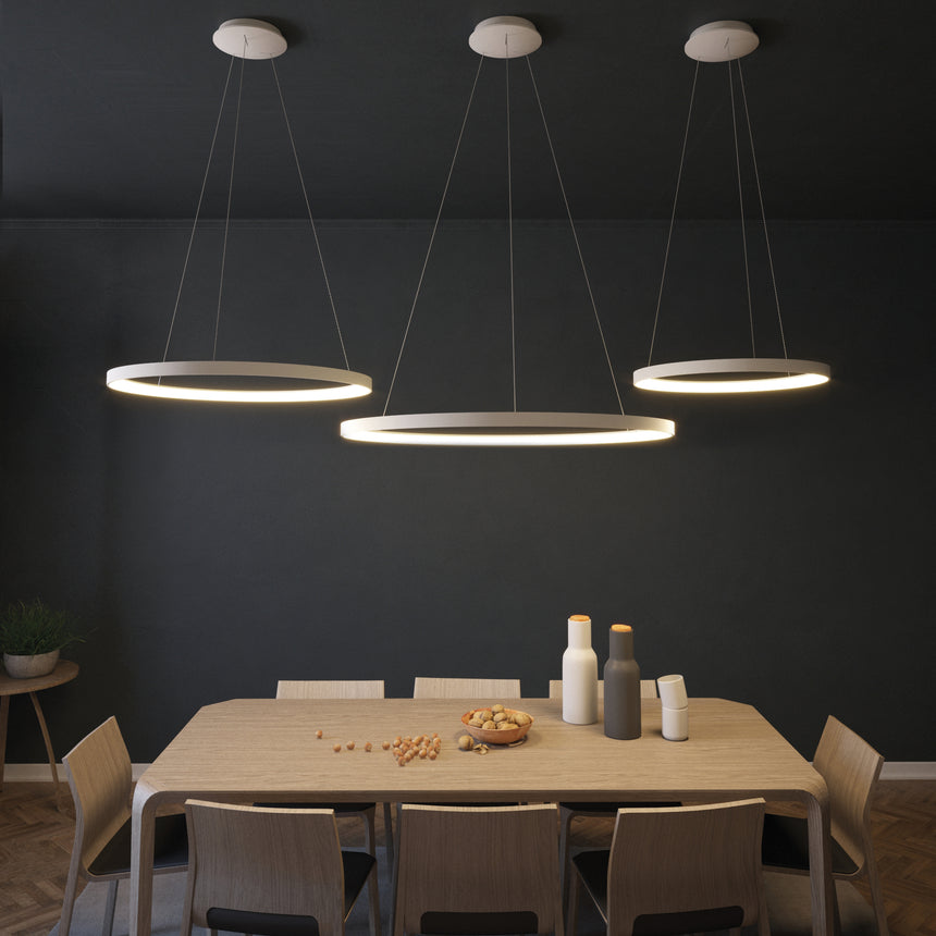 ACB Grace Lámpara de techo colgante blanco LED Casambi C384831BCA