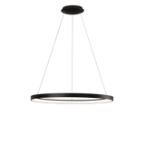 Lámpara de techo colgante ACB Grace negro texturado Ø58cm regulable C3848272NDP