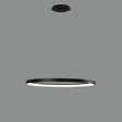 Lámpara de techo colgante ACB Grace negro texturado Ø58cm regulable C3848272NDP
