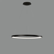 Lámpara de techo colgante ACB Grace negro texturado Ø58cm C3848272N
