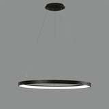Lámpara de techo colgante ACB Grace negro texturado Ø78cm C3848372N