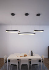 ACB Grace Lámpara de techo colgante negro LED Casambi C384831NCA