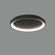 Plafón de techo ACB Grace negro texturado Ø48cm regulable P3848172NDT