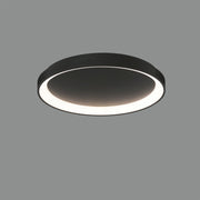 Plafón de techo ACB Grace negro texturado Ø38cm P3848072N