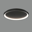 Plafón de techo ACB Grace negro texturado Ø58cm regulable P3848272NDT