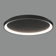 Plafón de techo ACB Grace negro texturado Ø78cm regulable P3848372NDP