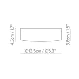 ACB Gregal Plafón LED blanco 18W 1800lm regulable K2002030B