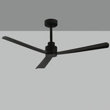 ACB Gregal Ventilador de techo negro/negro motor DC mando a distancia V2520040N
