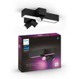 Philips Hue White and Color Ambiance Foco 3 luces Centris negro RGBW 25W 5060830P7 350lm