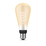 Philips Hue White Bombilla LED filament ámbar White E27 7W 550lm 34306100 - vista alternativa